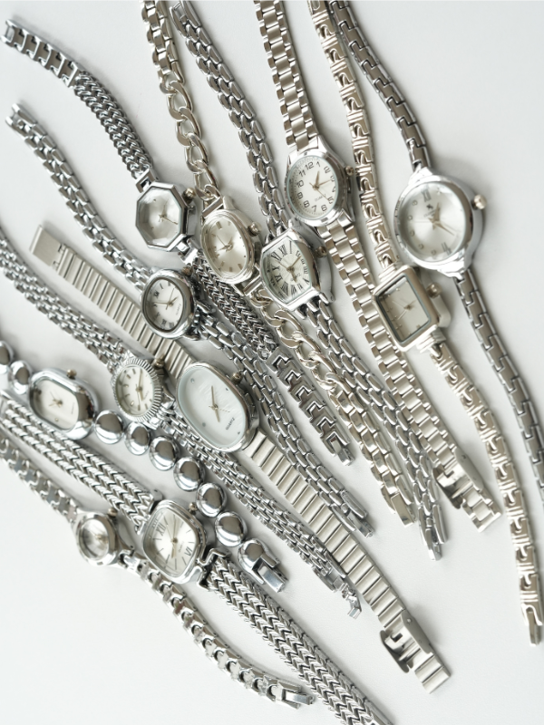 Silver Kordonlu Saatler