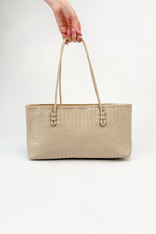 Aria Serisi Bej Rugan Babet-Çanta-Kemer-Saat Seti - 3