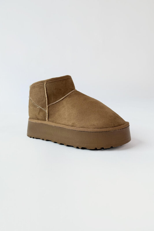 AYK-1022 Vizon İçi Kürklü Orta Boy Kışlık Bot - 5