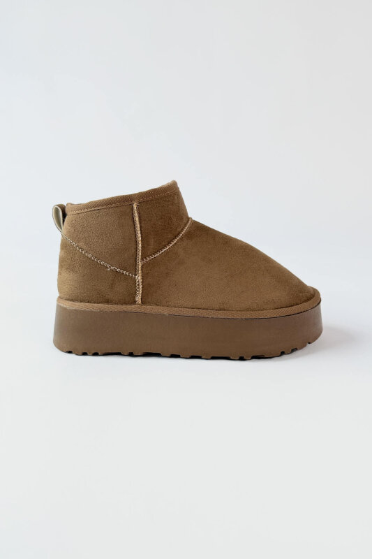 AYK-1022 Vizon İçi Kürklü Orta Boy Kışlık Bot - 6