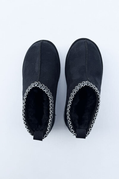 AYK-1023 Siyah İçi Kürklü Bilek Boy Bot - 4