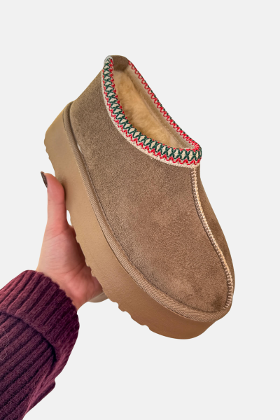 AYK-1023 Vizon İçi Kürklü Bilek Boy Bot - 3