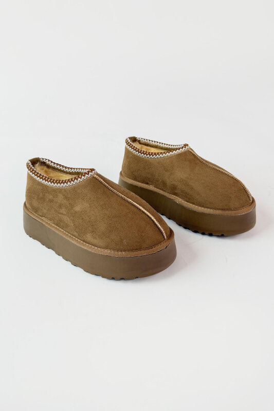 AYK-1023 Vizon İçi Kürklü Bilek Boy Bot - 3