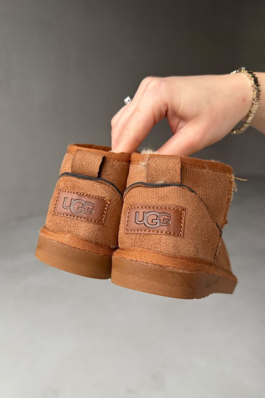 ÇCK-9001 Taba Mini İçi Kürklü Yumuşak Taban Çocuk Bot - 3