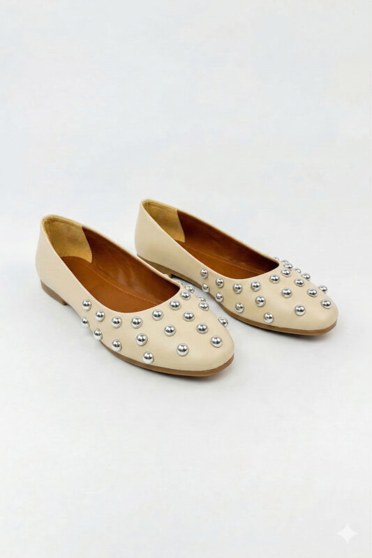 BBT-147 Bej Rugan Troklu Comfort Babet - 2