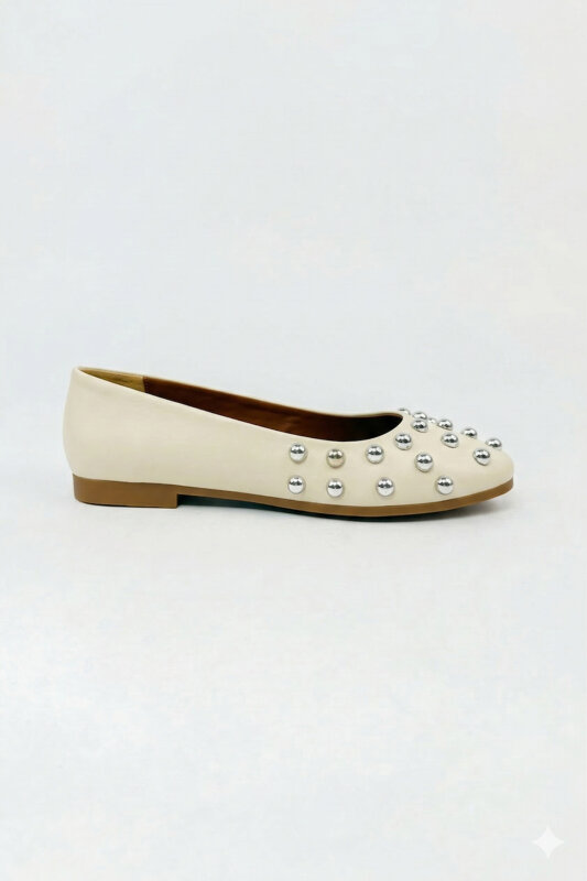 BBT-147 Bej Rugan Troklu Comfort Babet - 1