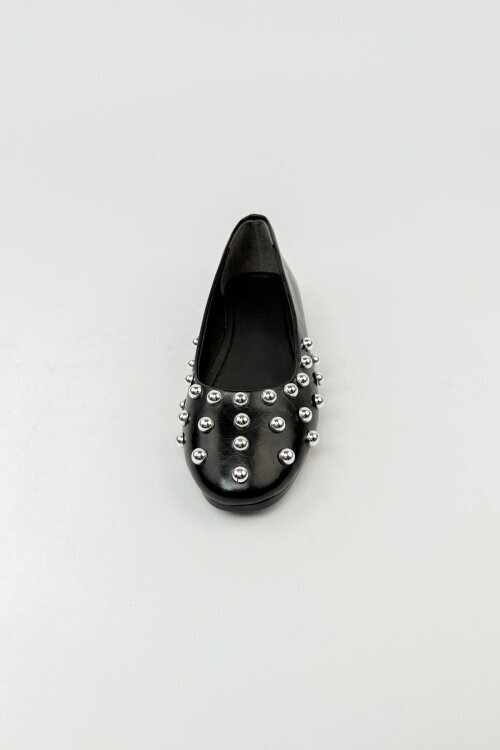 BBT-147 Siyah Rugan Troklu Comfort Babet  - 3