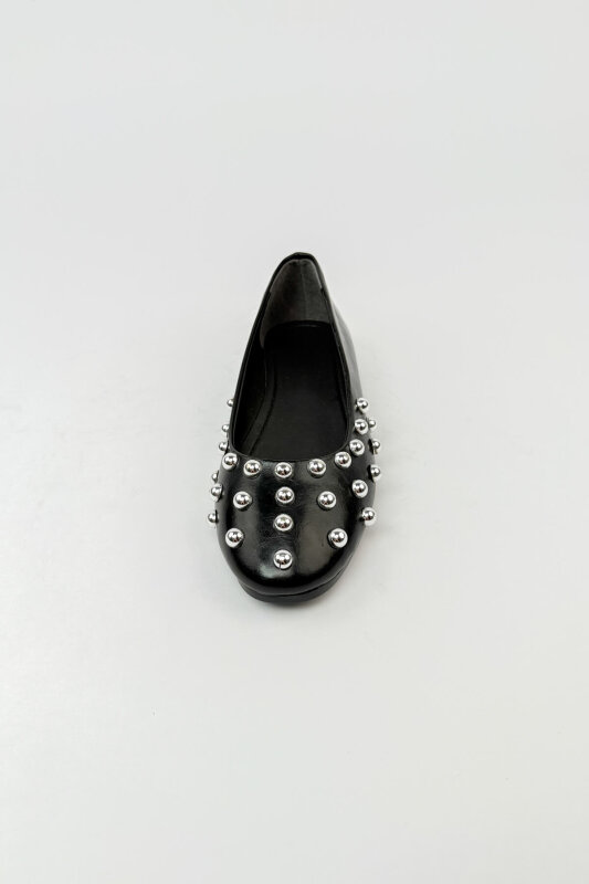 BBT-147 Siyah Rugan Troklu Comfort Babet  - 3