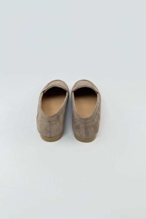 BBT-150 Vizon Süet Klasik Loafer - 6