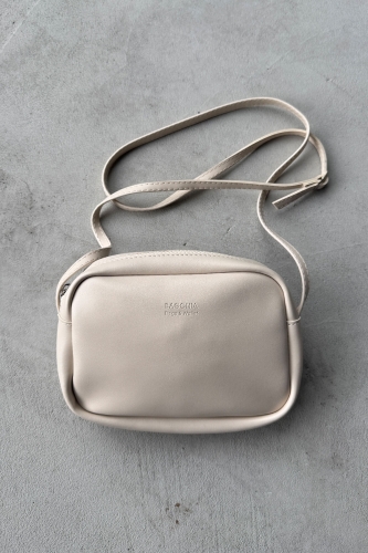 ÇNT-3013 Taş Rengi Mini Kare Suni Deri Uzun Askılı Omuz Çantası - Cappmoda