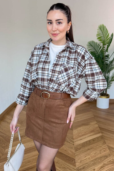 ETK-02343 Taba Cepli Nubuk Mini Etek - Cappmoda (1)