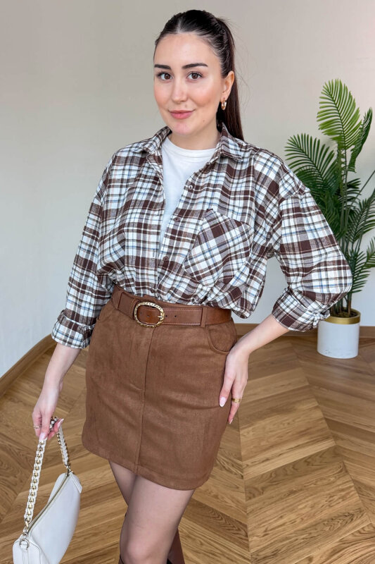 ETK-02343 Taba Cepli Nubuk Mini Etek - 2