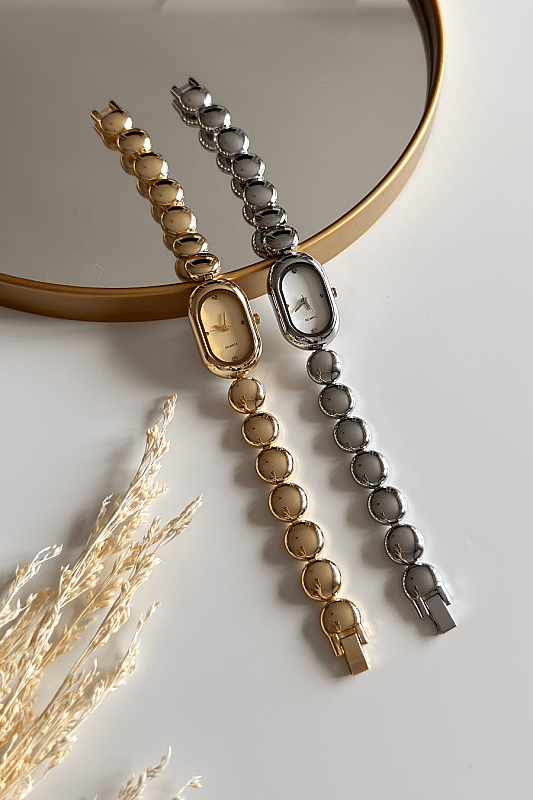 Lexi Gold Kadran Gold Çelik Kordon Kadın Kol Saati - 2