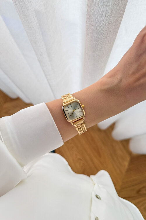 Lowern Acı Kahve Deri Babet-Çanta-Kemer-Saat Seti - 4