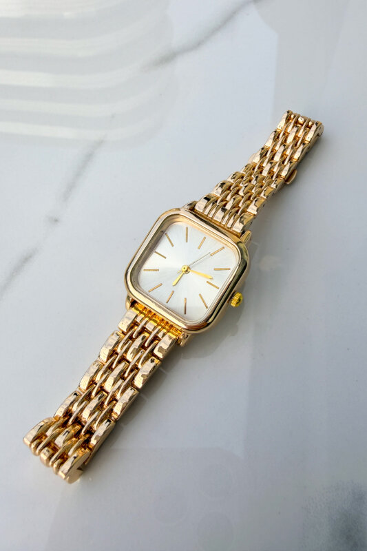 Lowern Siyah Deri Babet-Çanta-Kemer-Saat Seti - 4