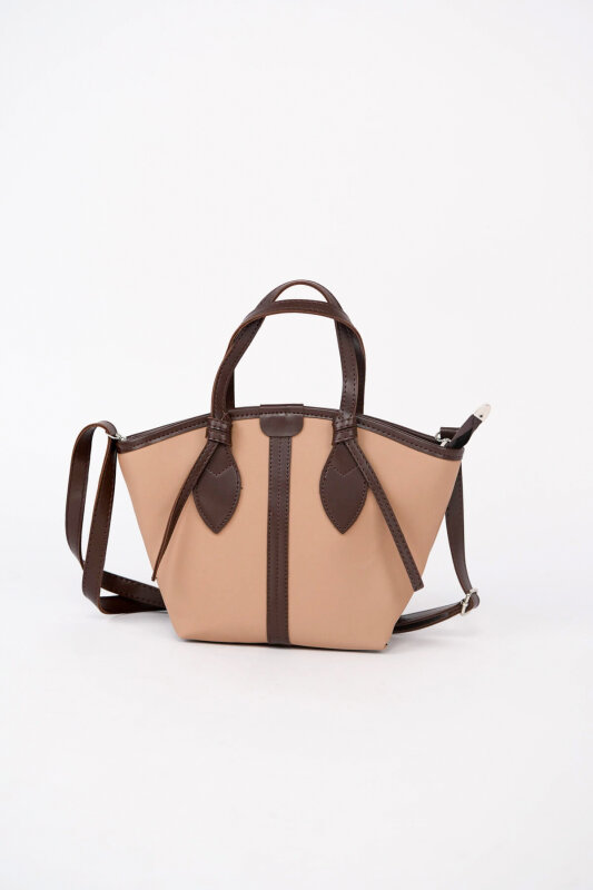 Prestige Serisi Bej Süet Loafer-Çanta-Kemer Seti - 3