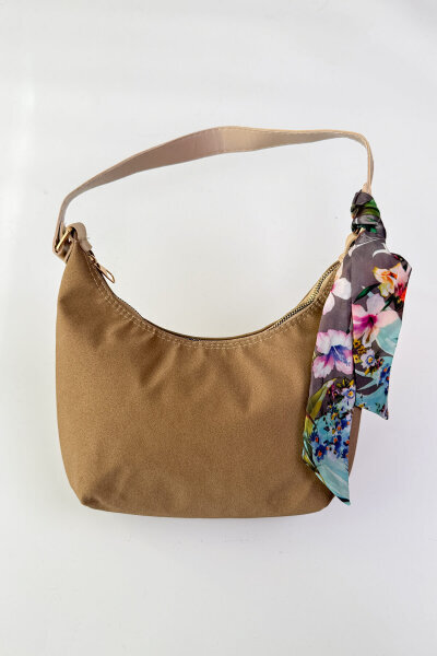 SET2034 Vizon Örgü Bilek Bot - Fularlı Çanta - Kürklü Şapka Üçlü Set - 5