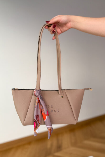 SET2040 Vizon Bilek Boy Bot-Cap-Çanta-Şal Dörtlü Set - 3