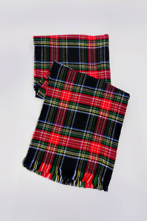 SET2042 Siyah Orta Boy Bot-Şapka-Çanta-Şal Kürklü Dörtlü Set - 4