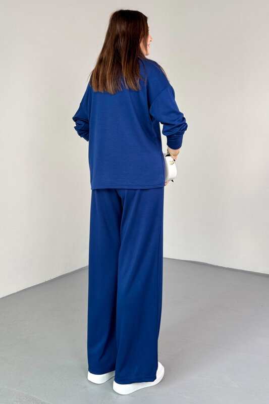 TKM-13344 Lacivert Modal Kumaş Basic İkili Takım - 5