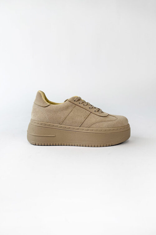 Vesper Serisi Vizon Süet Dokulu Sneaker-Çanta-Gözlük Seti (1)